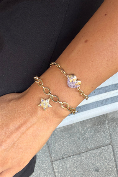 Marea Seastar Lilac Bileklik