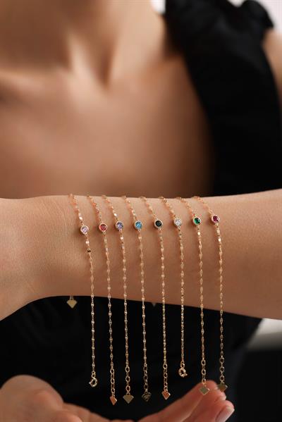 Minion Lacivert Taşlı Bileklik