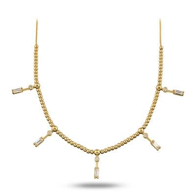 Nexus Taşlı Bead Kolye