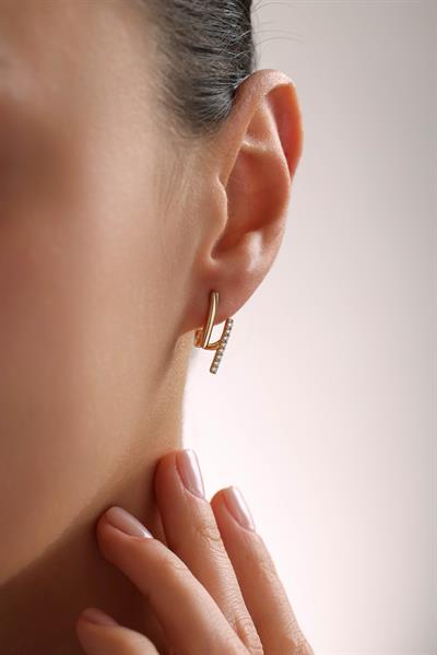 Taşlı Belvedere Küpe