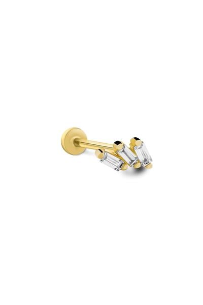 Taşlı Hestia Tragus Küpe