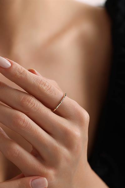 Taşlı Minio Livy Yüzük