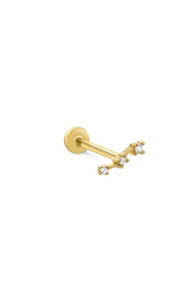 Taşlı Trioro Tragus Küpe