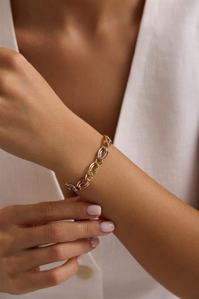 Trinity 3 Renk Hollow Bileklik