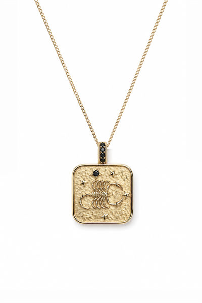 Zodiac Akrep Burç Kolye