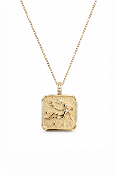 Zodiac Başak Burç Kolye