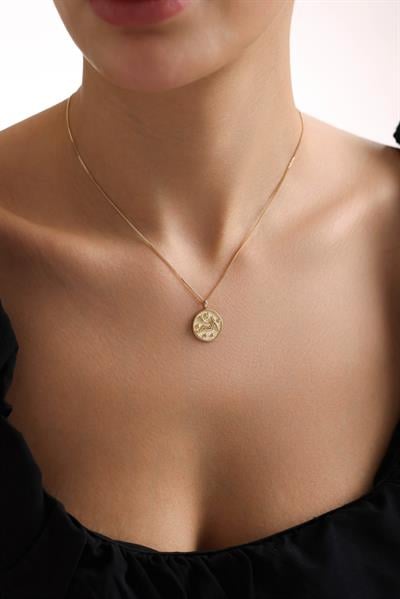 Zodiac Burç Başak Kolye