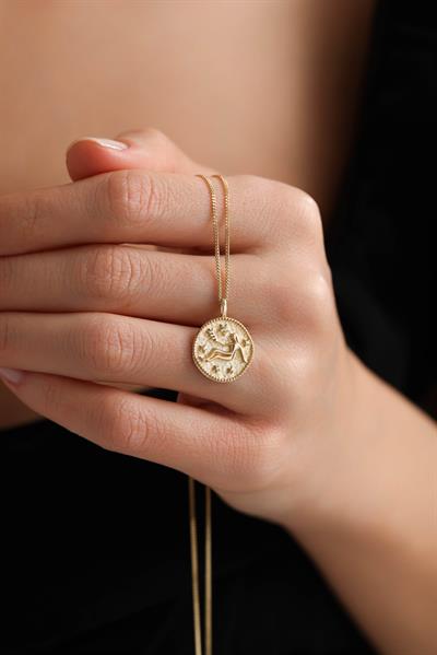 Zodiac Burç Başak Kolye