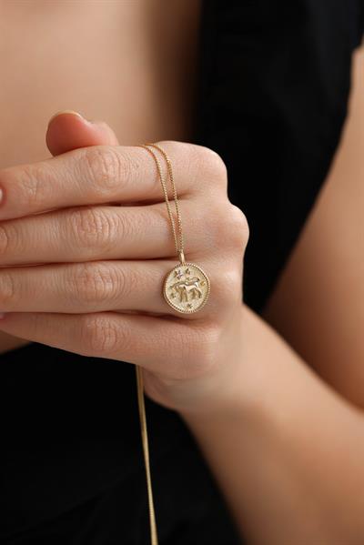 Zodiac Burç Boğa Kolye