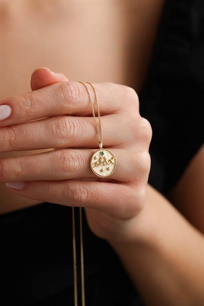 Zodiac Burç İkizler Kolye