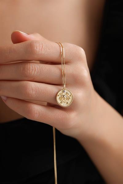 Zodiac Burç Yengeç Kolye