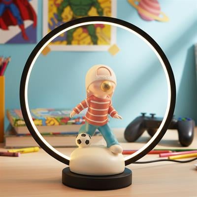 1302-4  Nino Heykel Erkek 30.6*14*33CM MASA LAMBASI SİYAH