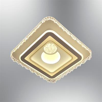 1414-10 Nofa 50Cm Kare Armatür (3Renk Led-Kumandalı) Beyaz