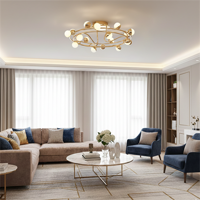 2842-18-03 Stary 60cm 18'Lİ PLAFONYER SARI 