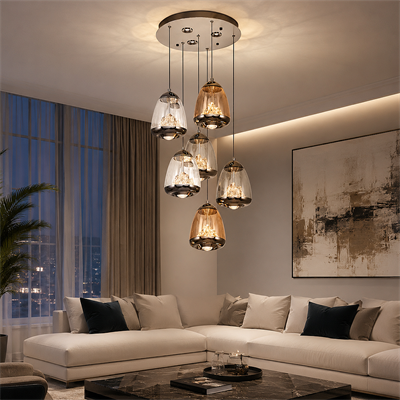 2866-6A-28 Monti 6'lı Sarkıt Mix Mixed