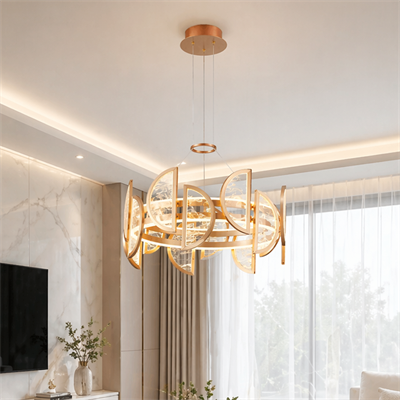 2868-70-03 Alabaster  Yuvarlak Sarkıt Sarı