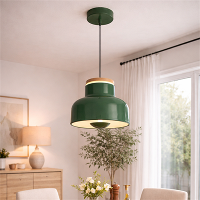 3444B-1A-07 Maas Tekli Sarkıt Spotlu Pleksi Yeşil