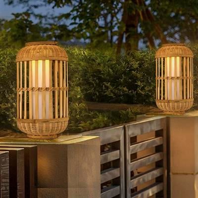 4457S-12 Solar İç Mekan Masa Lambası D25Xh44Cm