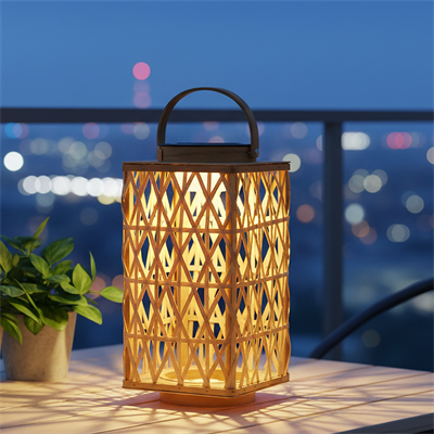 4457S-13 Solar İç Mekan Masa Lambası D19Xh37Cm 