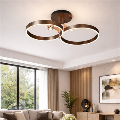 5730-2 Onte 2'li Plafonyer Platin