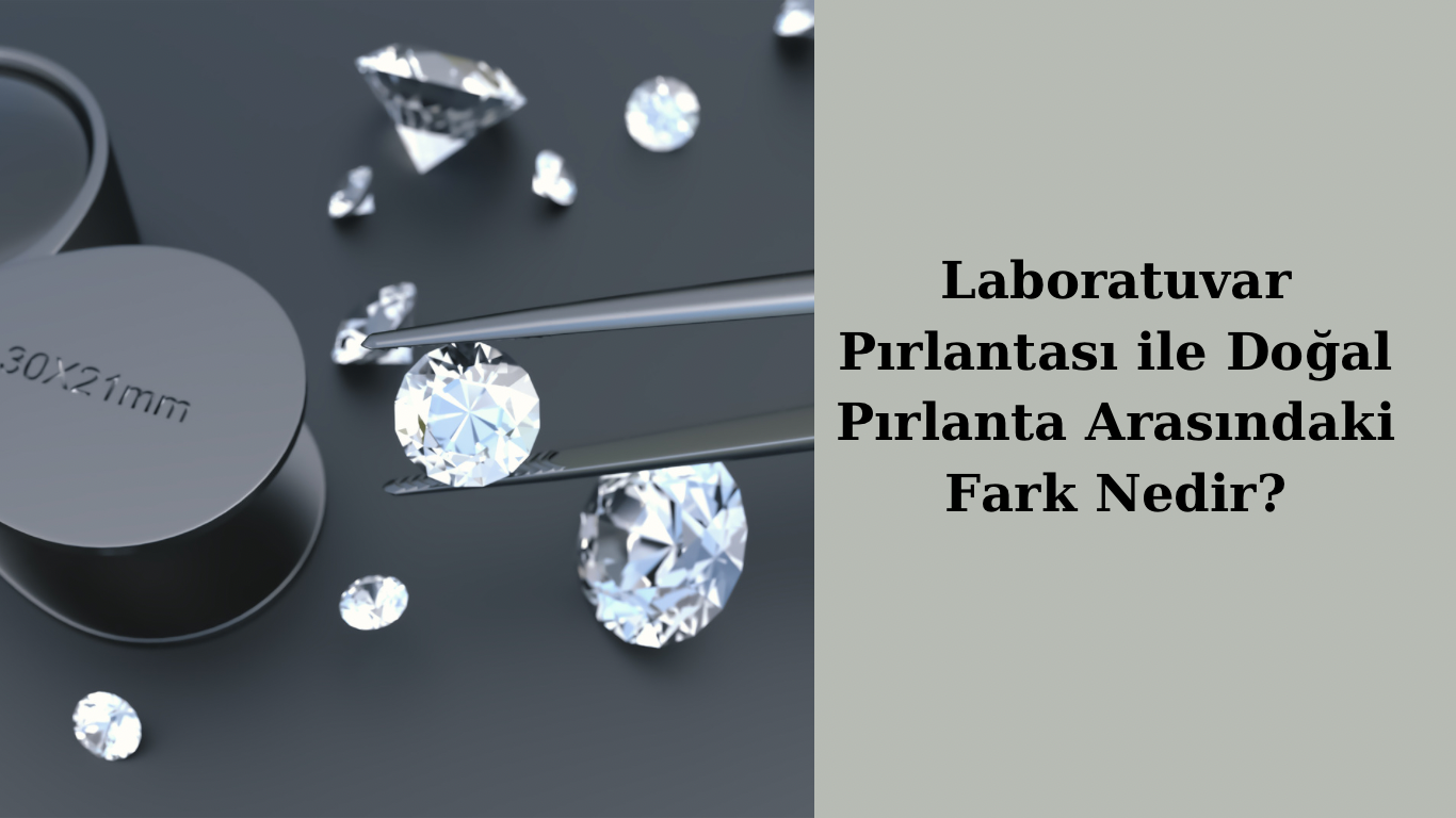 Laboratuvar pırlantası mozanit ve zirkon karşılaştırması