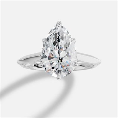 Calanthe Damla Kesim Laboratuvar Pırlanta Yüzük | X Diamond