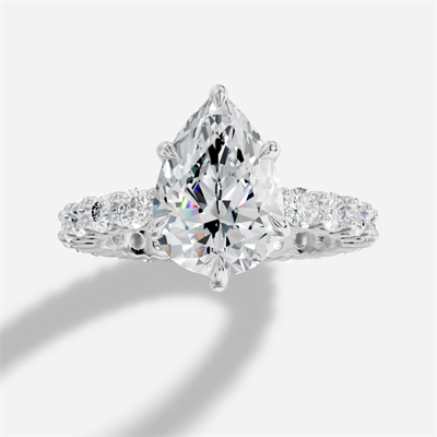 Imperial Damla Kesim Exclusive Laboratuvar Pırlanta Yüzük | X Diamond