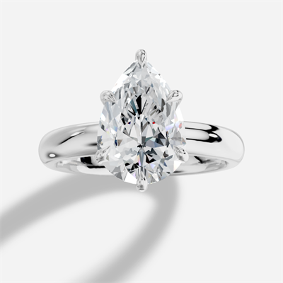 Thalia Damla Kesim Laboratuvar Pırlanta Yüzük | X Diamond