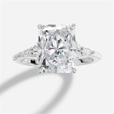 Liora Radiant Kesim Exclusive Laboratuvar Pırlanta Yüzük | X Diamond
