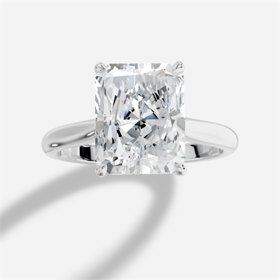 Secret Radiant Kesim Laboratuvar Pırlanta Yüzük | X Diamond