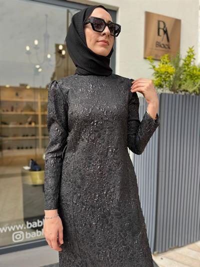 11244 Brokar Kadın Elbise Siyah
