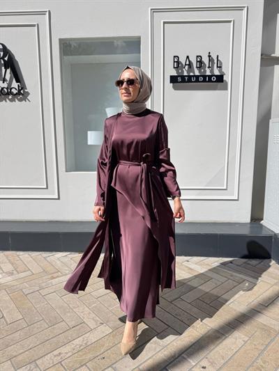 26FW201 Parçalı Kadın Takım Bordo