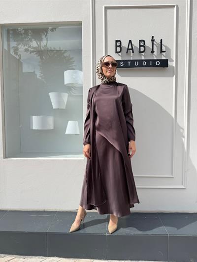 26FW201 Parçalı Kadın Takım Kahve