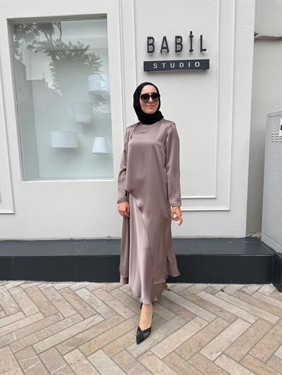 26FW201 Parçalı Kadın Takım Vizon