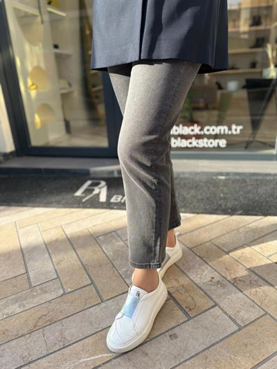 26FW305 Fit Jean Kadın Pantolon Füme