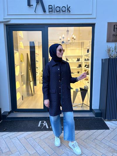 26FW315 Balon Kadın Pantolon Mavi