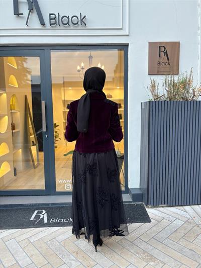 26FWETE0010 Anita Kadın Etek Siyah