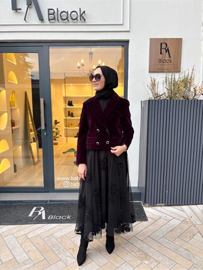 26FWETE0010 Anita Kadın Etek Siyah
