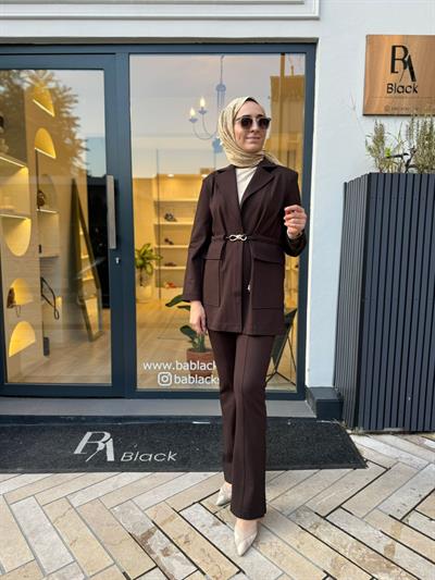 26FWPNT0020 Elena Kadın Pantolon Kahve