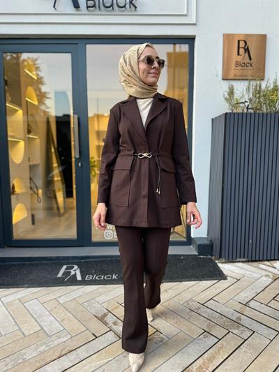 26FWPNT0020 Elena Kadın Pantolon Kahve