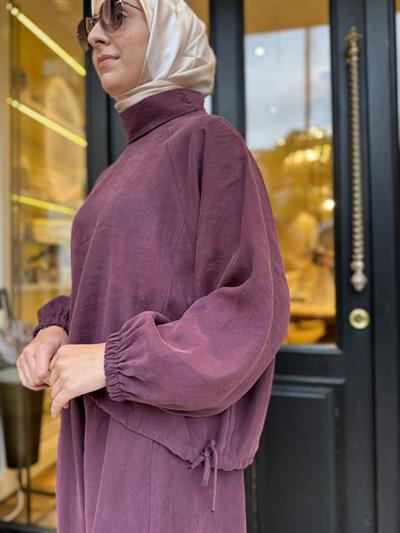26SS205 Sasha Kadın Takım Bordo