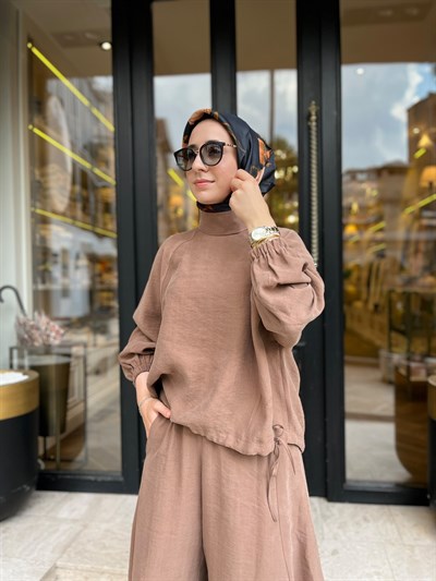 26SS205 Sasha Kadın Takım Taba