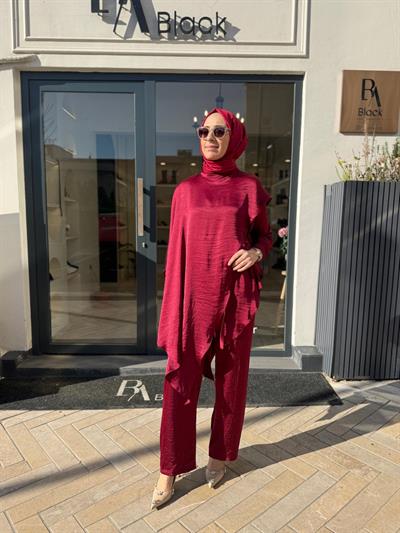 26SS212 Riva Kadın Takım Bordo