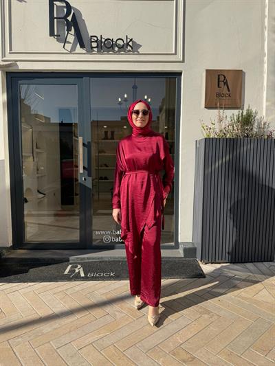26SS212 Riva Kadın Takım Bordo