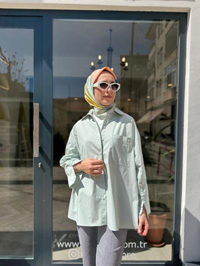 26SS217 Holy Kadın Gömlek Mint