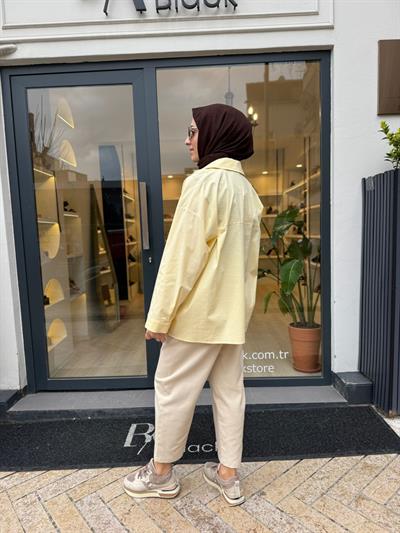 26SS217 Holy Kadın Gömlek Sarı