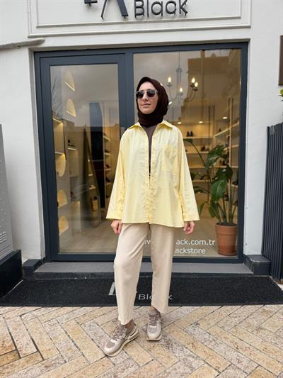 26SS217 Holy Kadın Gömlek Sarı
