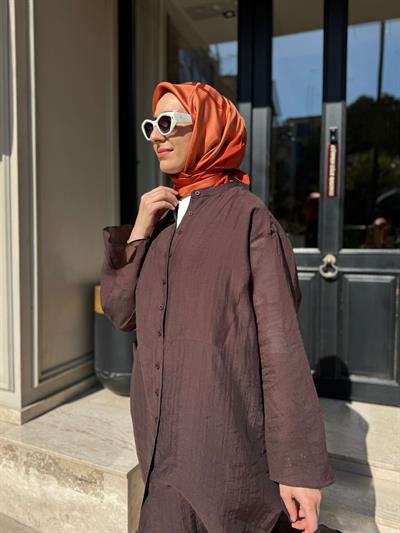 26SS237 Minerva Kadın Tunik BİTTER