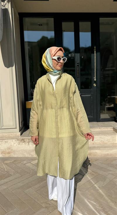 26SS237 Minerva Kadın Tunik LİMON