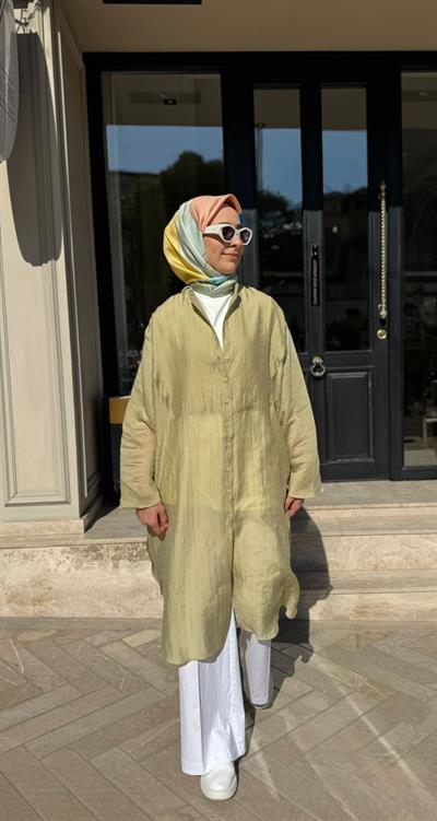 26SS237 Minerva Kadın Tunik LİMON